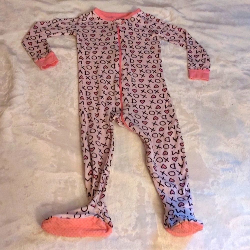 The Children's Place - XOXO mom & dad feet pajamas